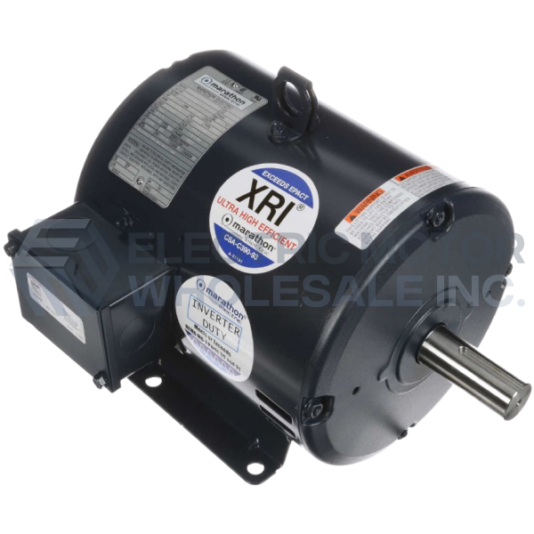 Image for 1HP MARATHON 855RPM 182T DP 3PH MOTOR H182A